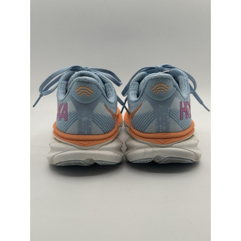 Hoka One One Womens Clifton 9 1127896 ABIW Blue Running Shoes Sneakers Sz 11B - Picture 9 of 15